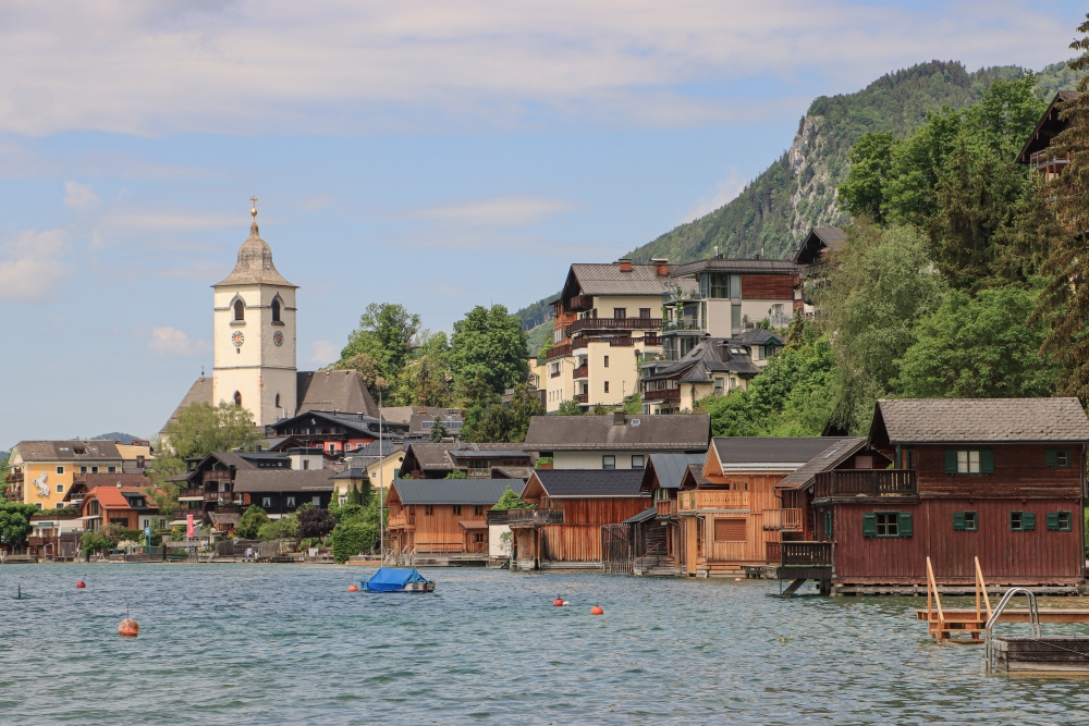 Seeufer in St. Wolfgang