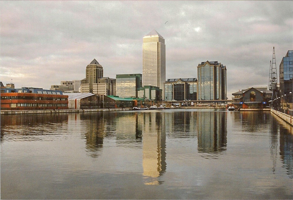 London, Canary Wharf 1995