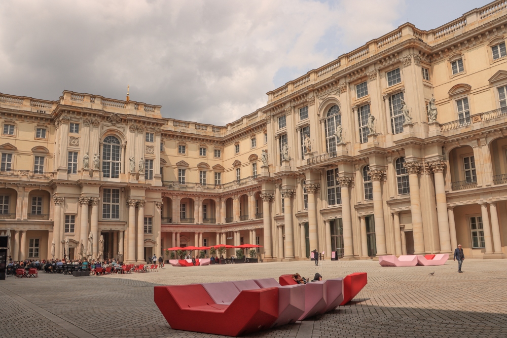 Berlin, Schlüterhof im Humboldtforum