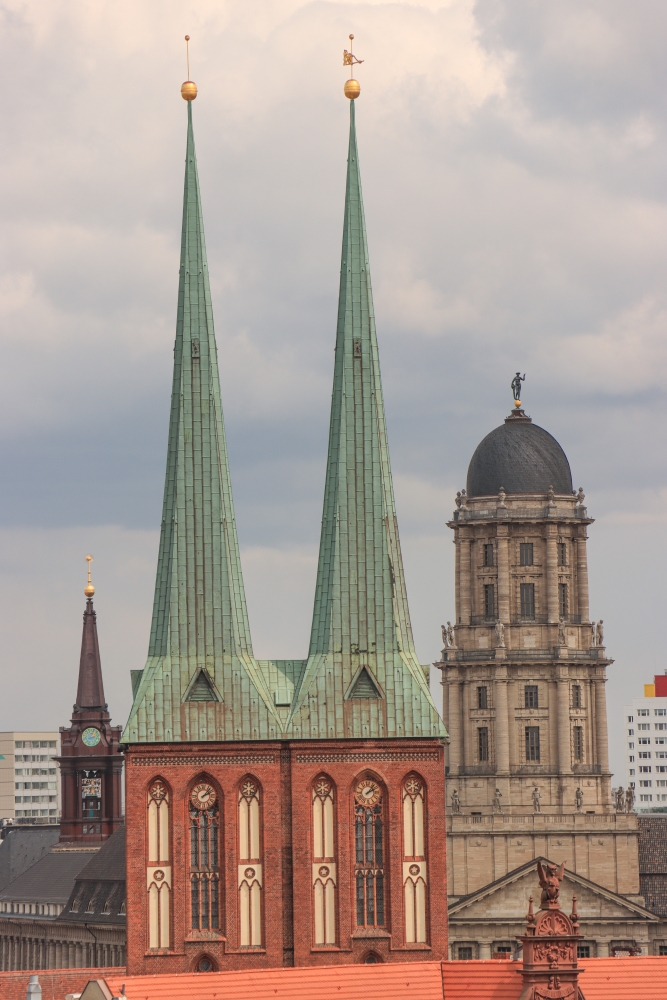 Berlin, Nikolaikirche und Stadthaus