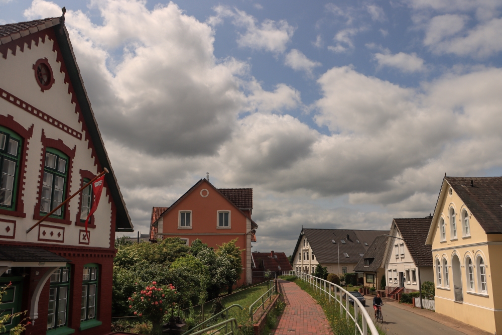 Hamburg, Wohnen am Estedeich in Cranz
