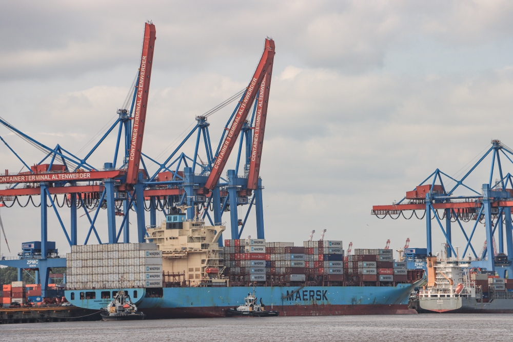 Hamburg, Containerterminal Altenwerder