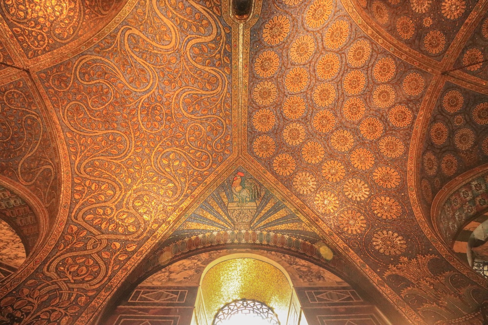 Aachener Dom, Gewölbemosaik