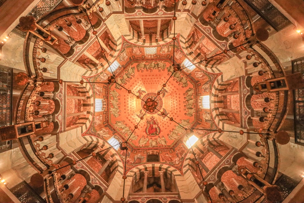 Aachener Dom, karolingisches Oktogon