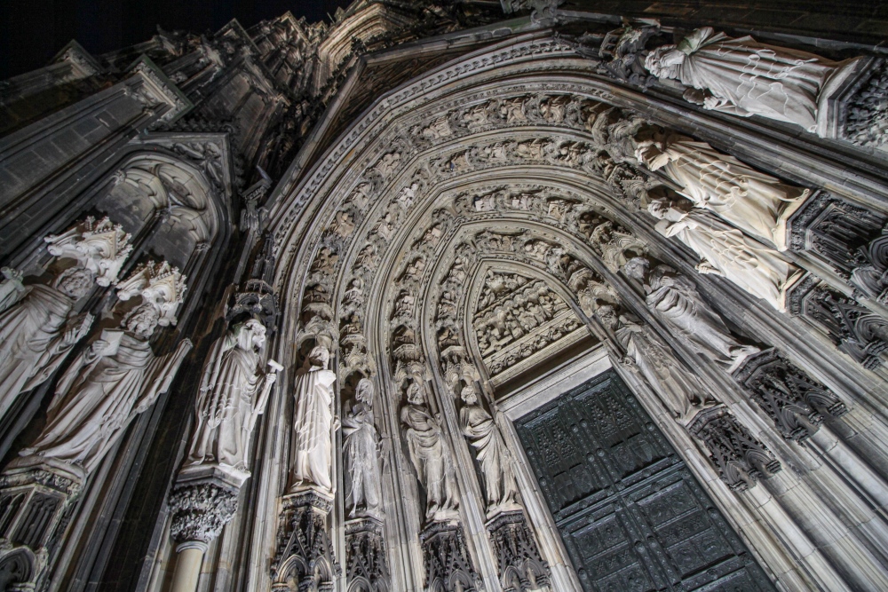Hauptportal am Kölner Dom