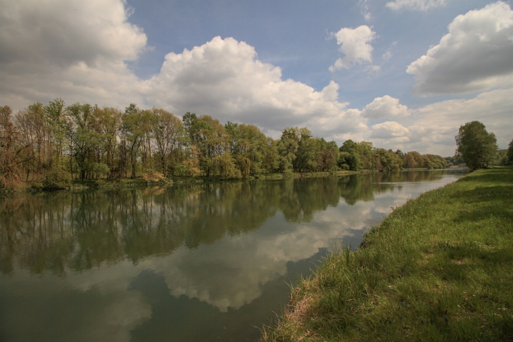 Isar bei Landau