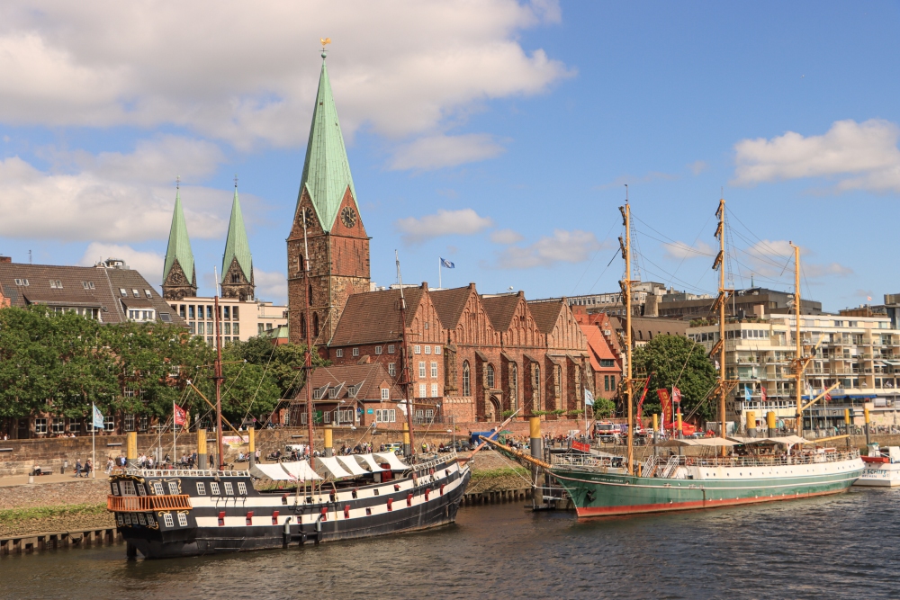 Hansestadt Bremen; Weserpromenade Schlachte