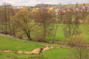Frühling im Fuldatal bei Rönshausen