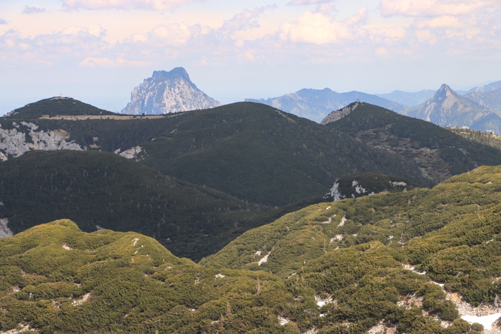 Hollengebirge, Alberfeldkogel und Traunstein