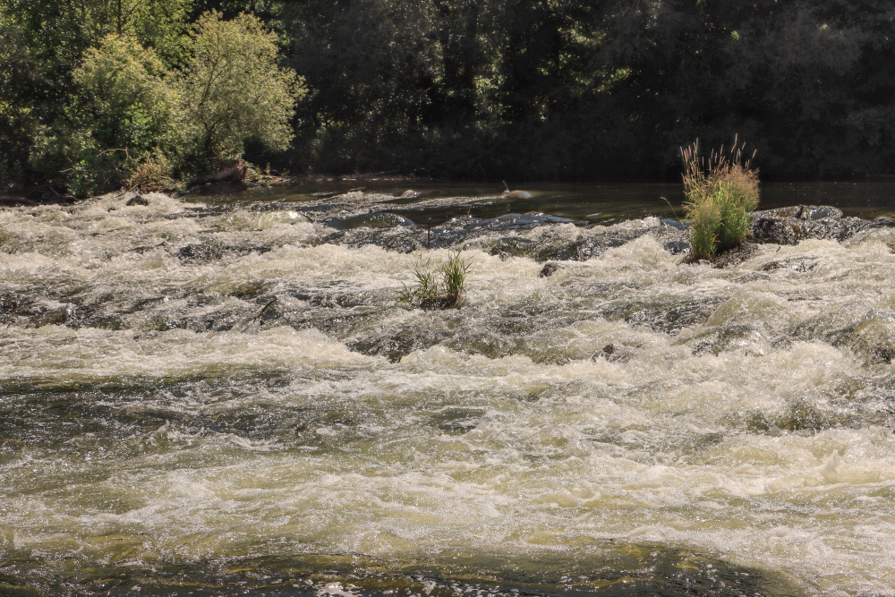 Sohlgleite an der Eder bei Wega