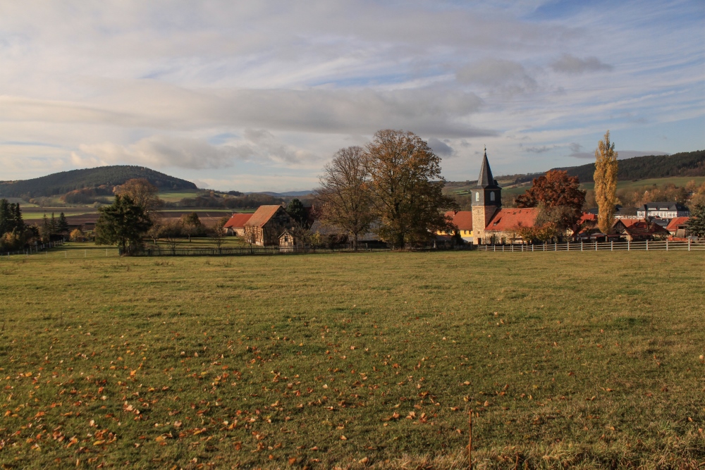 Blick auf Kleinhettstedt