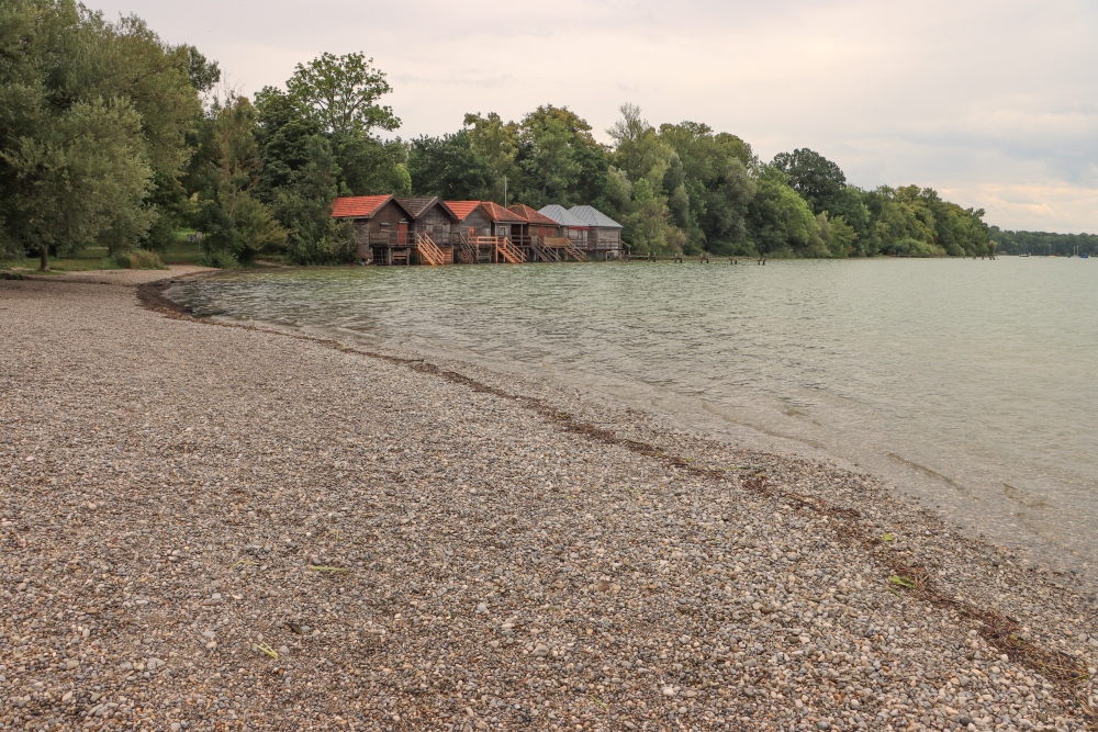 Ammersee, Strand in Stegen