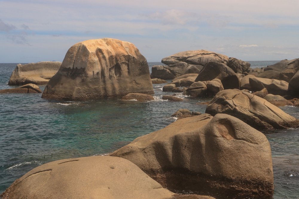 Seychellen, Mahé, Granitfelsen