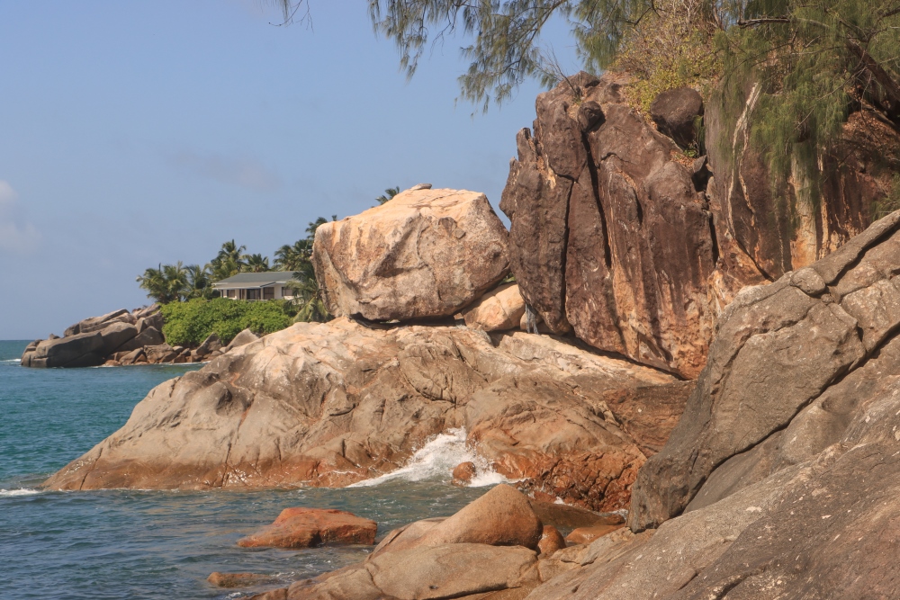 Seychellen; Mahé, Machabee Bucht