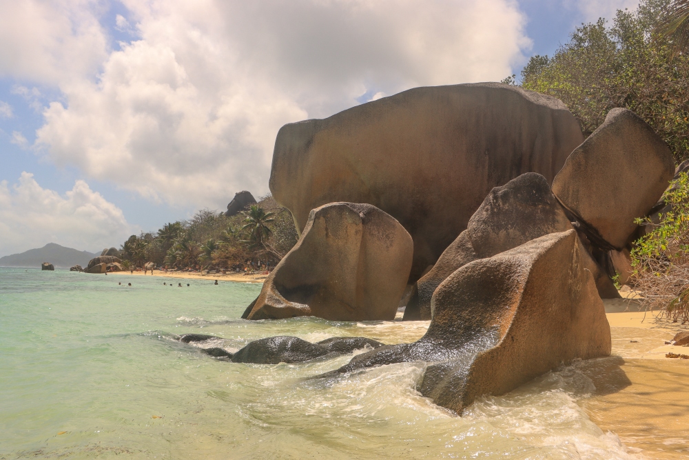 Seychellen; La Digue, Anse Source d'Argent