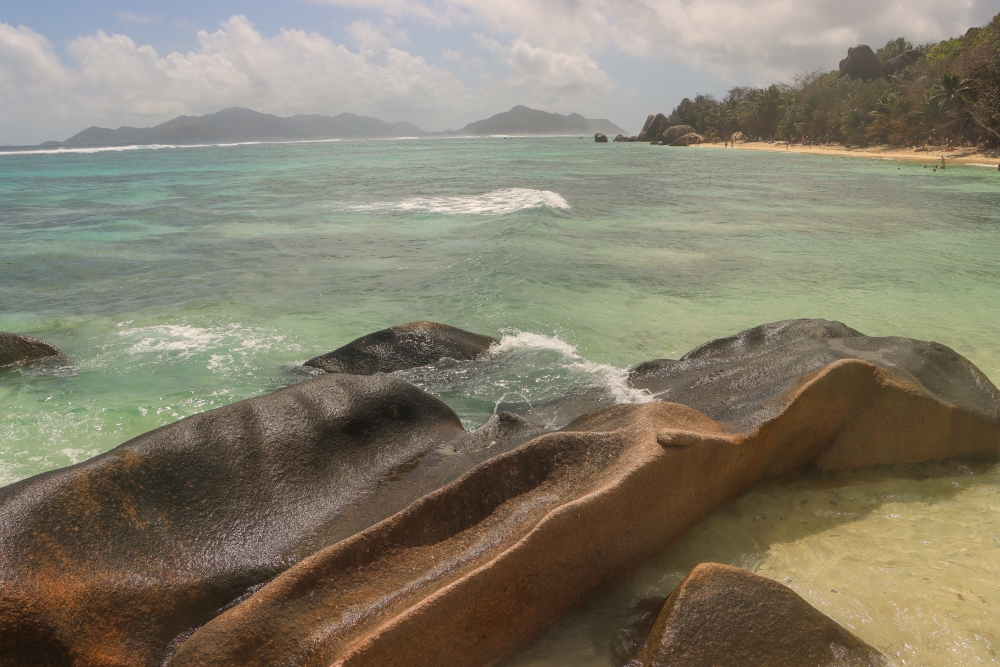 Seychellen; La Digue, Anse Source d'Argent